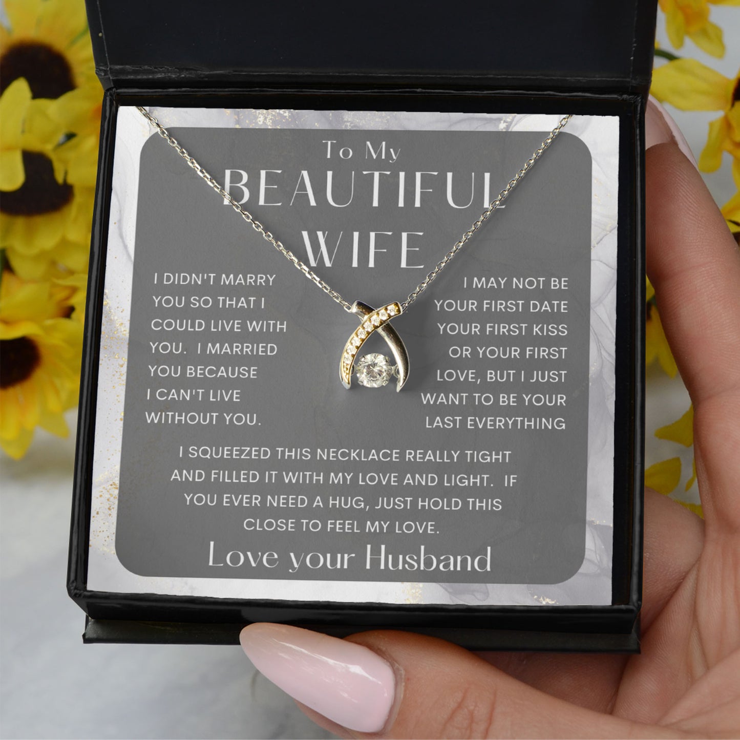 Wishbone Dancing Necklace