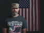 Never Underestimate an Old Man Who Defended Your Country | Fishing Pole, Fishing, Flag, Fishing Reel, American Flag
