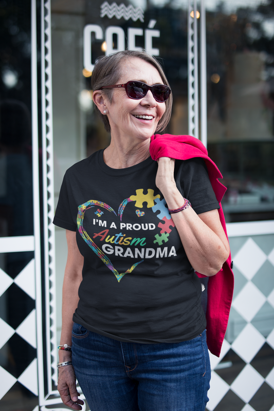 I'm a Proud Autism Grandma T-Shirt