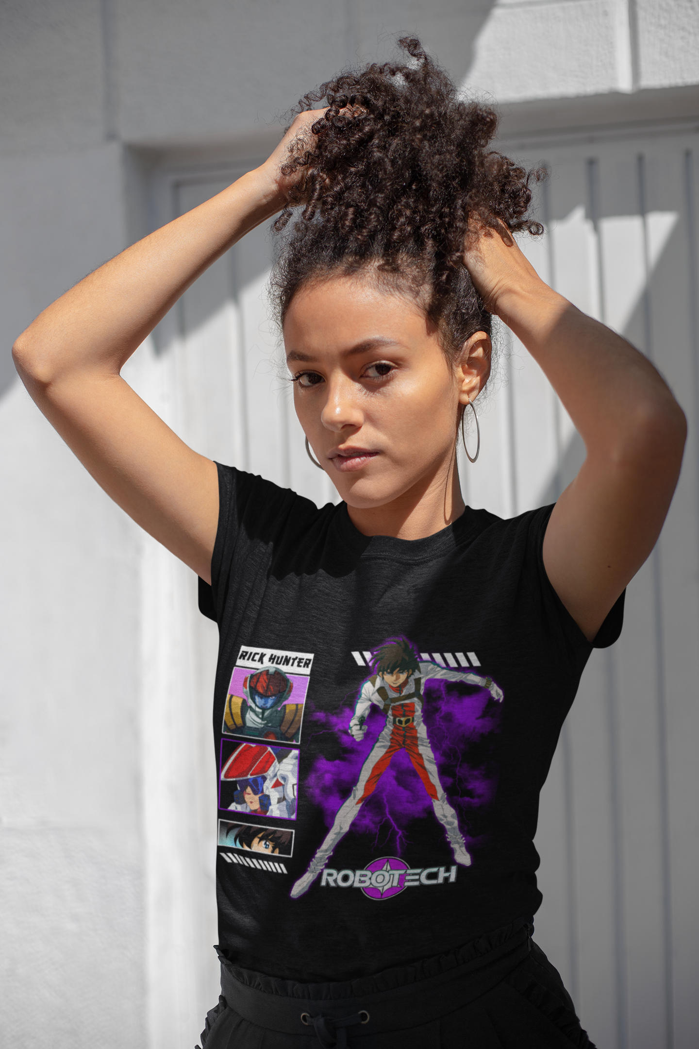 ROBETECH T - SHIRT | Anime Manga T-shirt Vintage Anime Shirt, Robotech Shirt