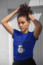 T-Shirt Touch My Coffee I Will Slap You So Hard Even Google Won't Be Able To Find You (Black letters, Dog)