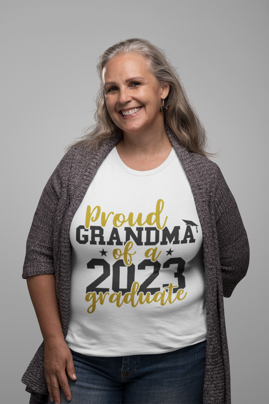 Proud Grandma of a 2023 Senior T-Shirt | Senior Class Of 2023, Graduation T-shirt
