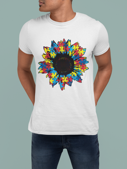 Austism Sunflower T-Shirt
