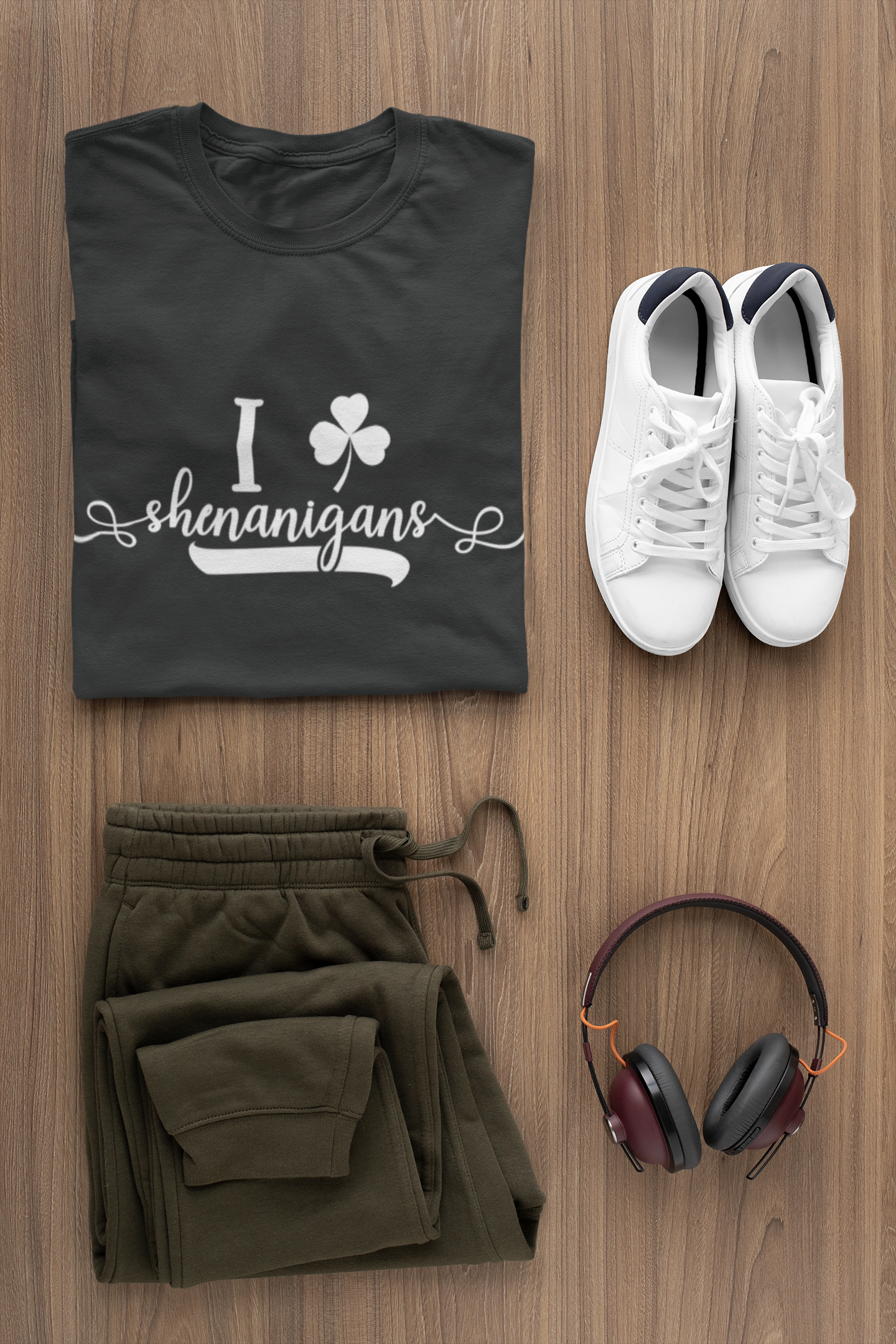 I Love Shenanigans T- Shirt | Shamrock Sweatshirt, Four Leaf Clover, St Patrick Day Shirt, St Paddy's Day Shirt