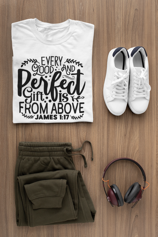 Faith T-Shirts | Every Good and Perfect Gift is From Above