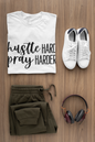 Faith T-Shirts | Hustle Hard Pray Harder