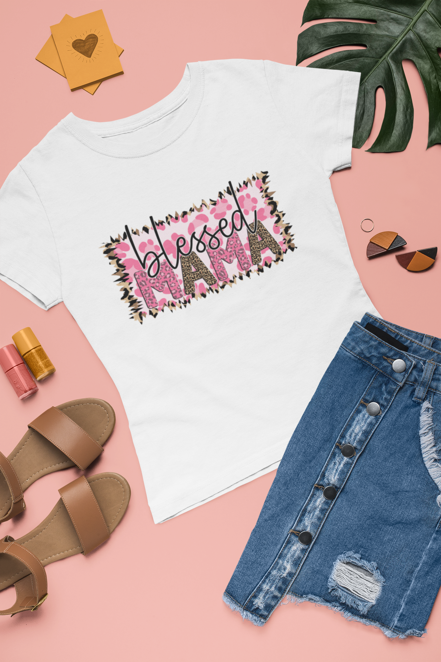 Blessed Mama T-Shirt | Mother's Day Gifts, Wedding Gift For Mom, Mom birthday gift