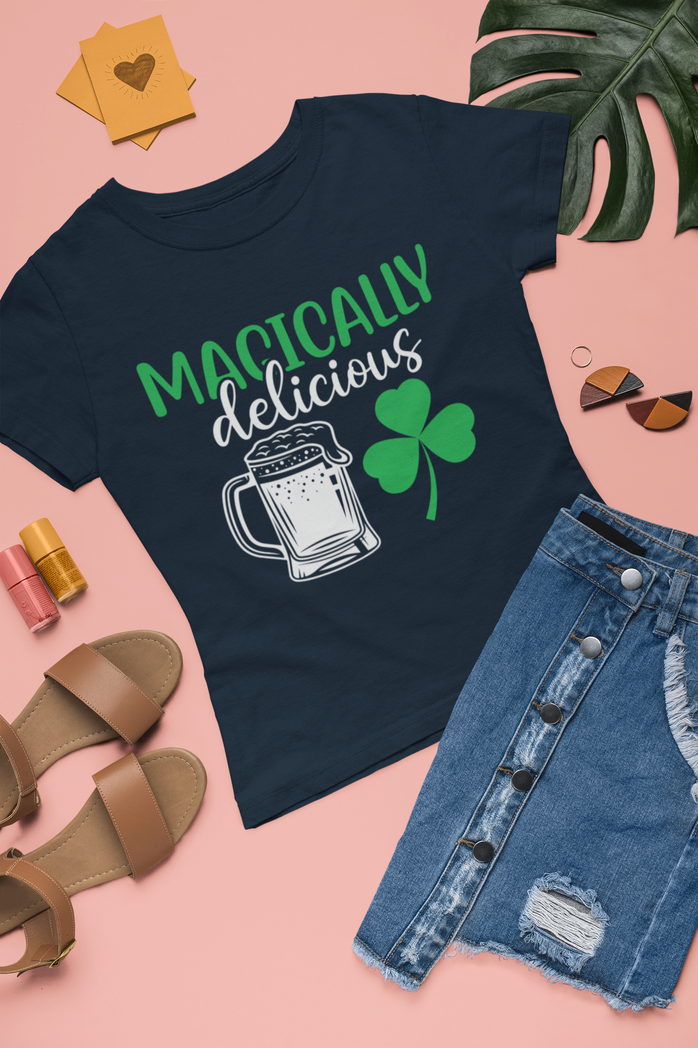 Mangically Delicious T-Shirt | Shamrock Sweatshirt, Four Leaf Clover, St Patrick Day Shirt, St Paddy's Day Shirt