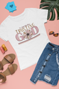 Faith T-Shirt | I'm Just Out Here Trusting God Shirt