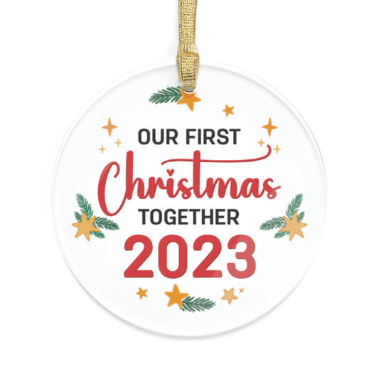 Our First Christmas 2023 Acrylic Ornaments