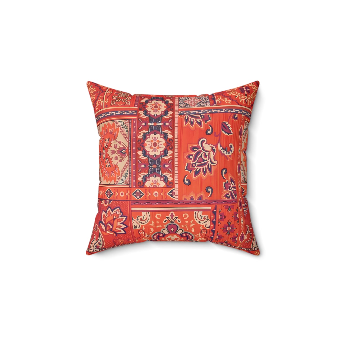 Bohemian Persian-Inspired Decorative Pillow