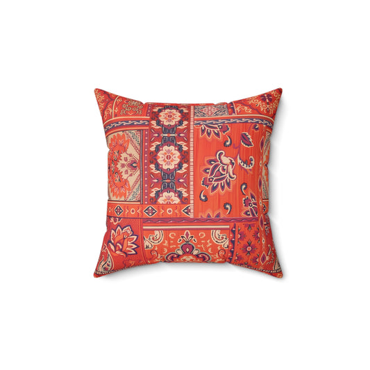 Bohemian Persian-Inspired Decorative Pillow