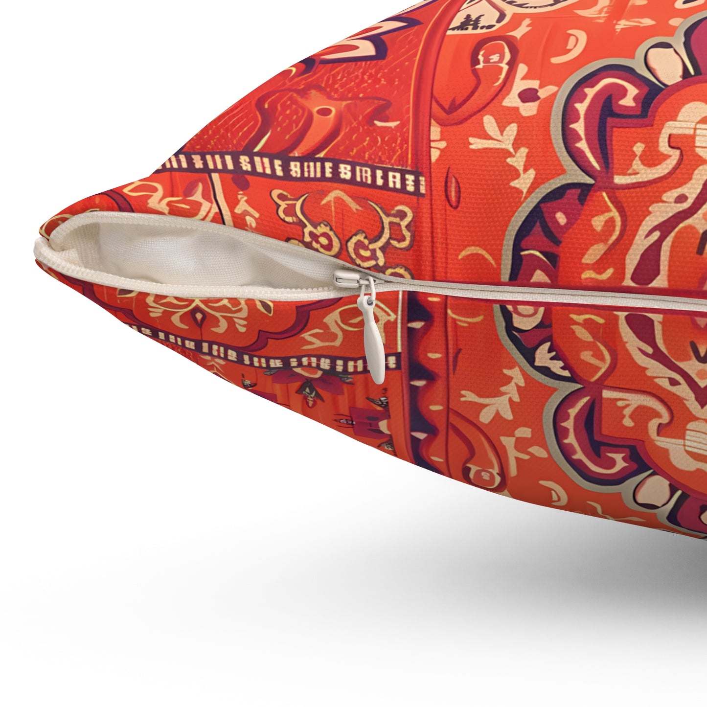 Bohemian Persian-Inspired Decorative Pillow