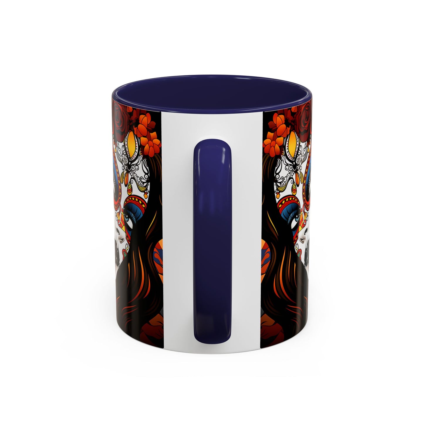 Dia de Los Muertos Coffee Mug | Day of the Dead Drinkware, Sugar Skull Tea Mug
