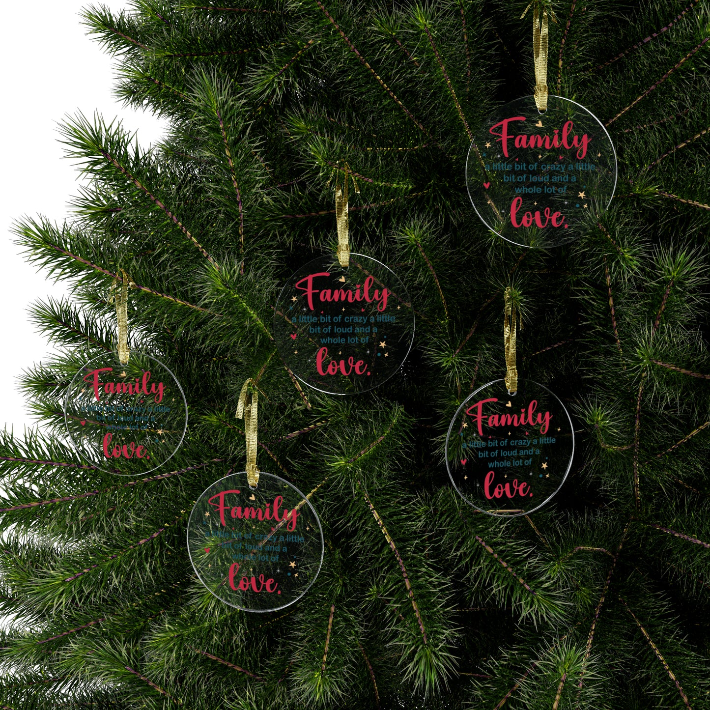 Family Acrylic Ornaments