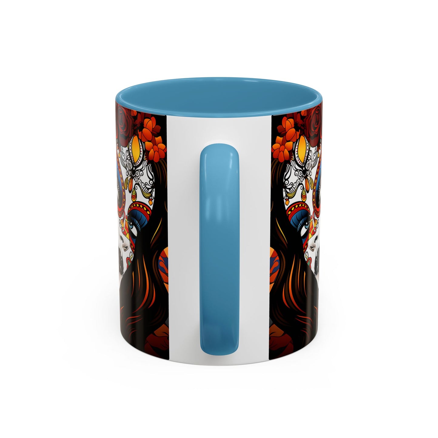 Dia de Los Muertos Coffee Mug | Day of the Dead Drinkware, Sugar Skull Tea Mug
