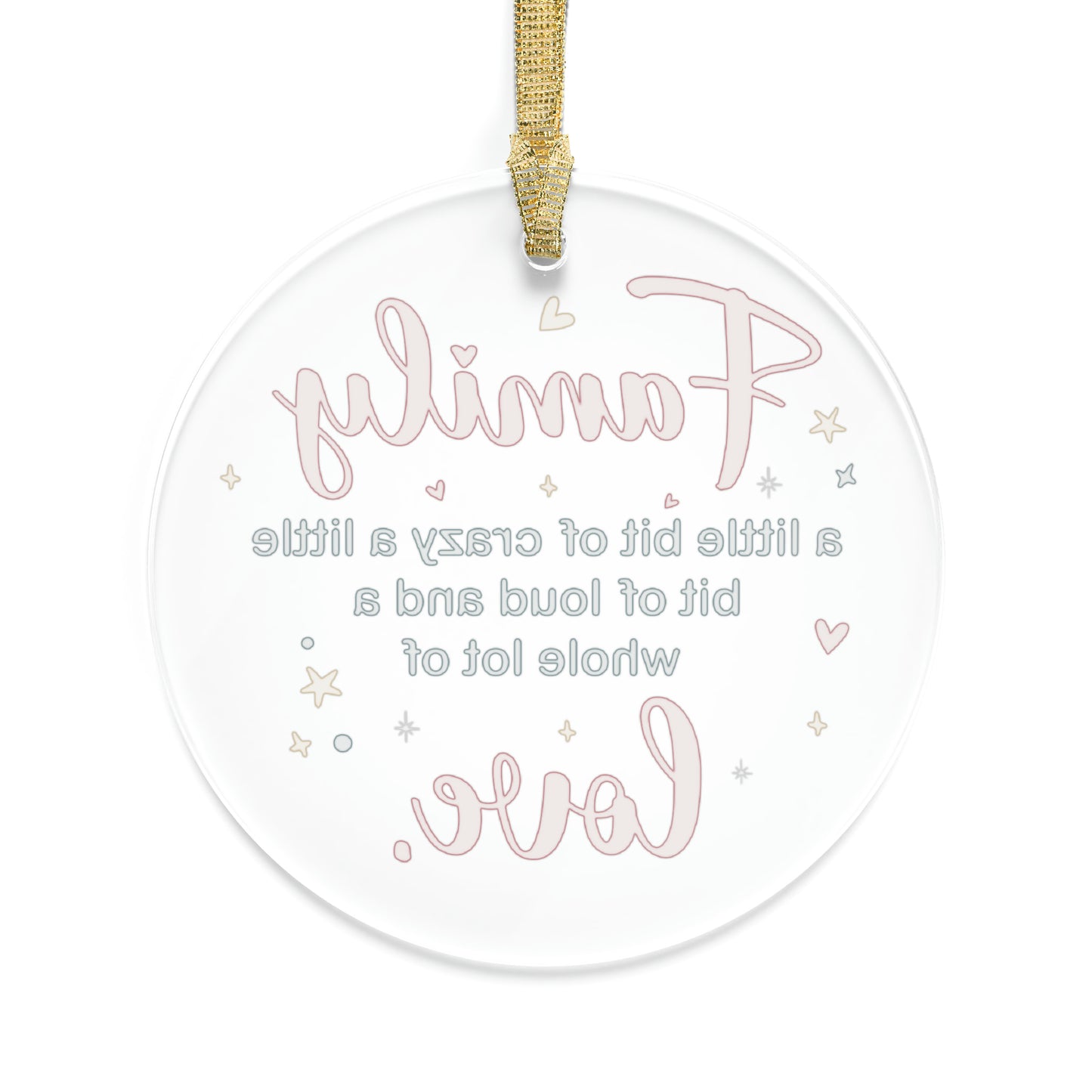 Family Acrylic Ornaments