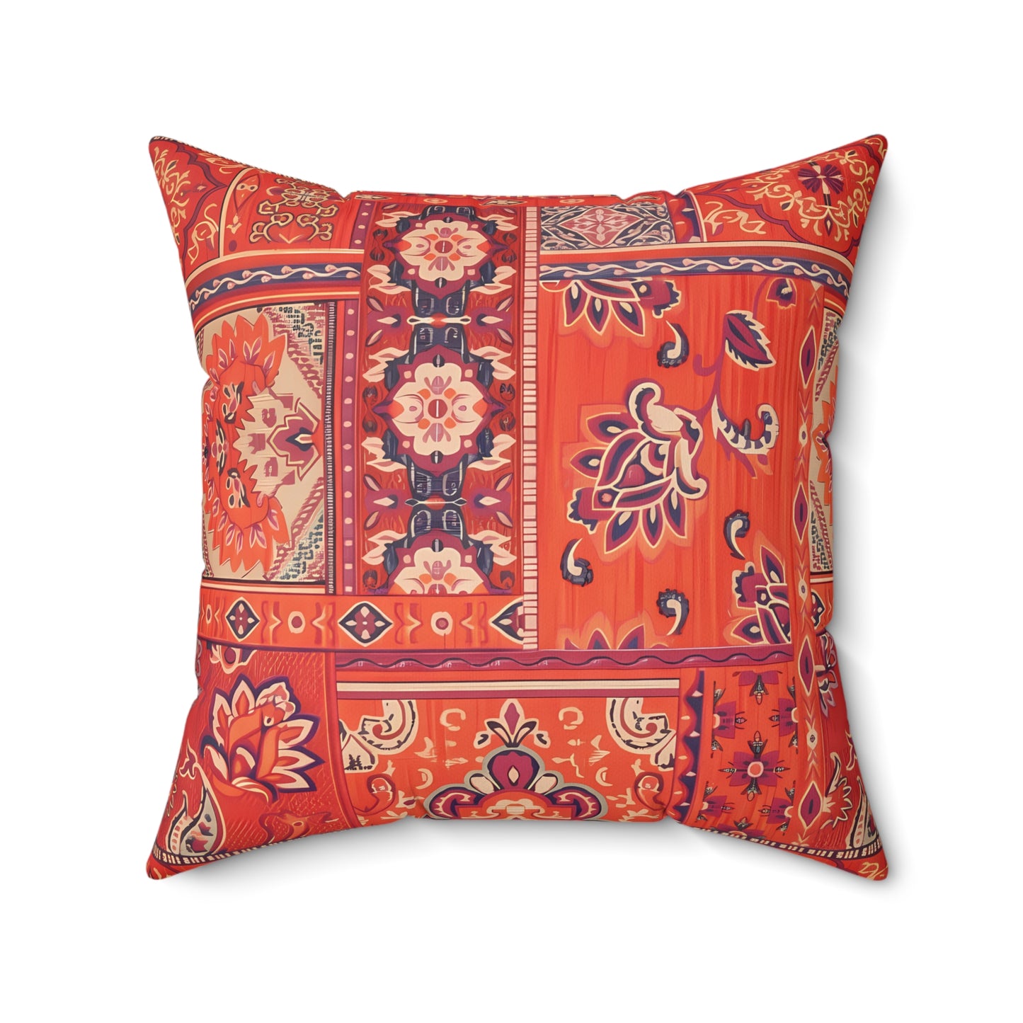Bohemian Persian-Inspired Decorative Pillow