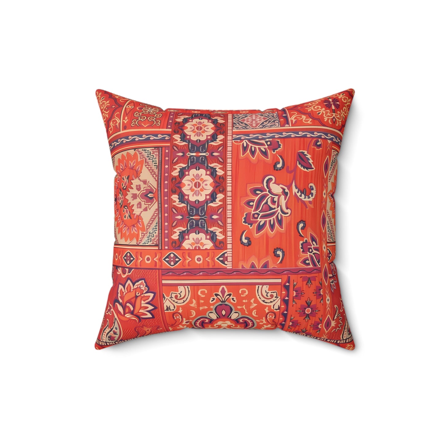 Bohemian Persian-Inspired Decorative Pillow