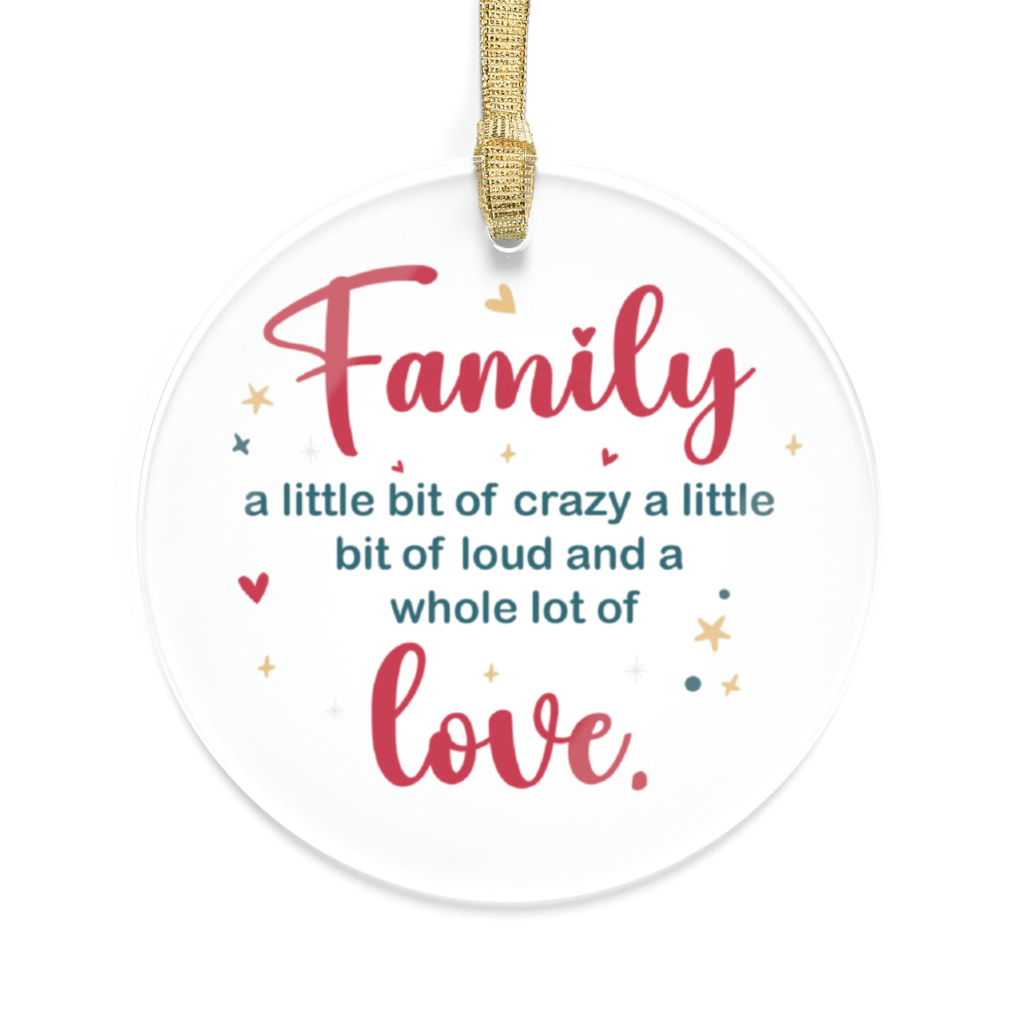 Family Acrylic Ornaments