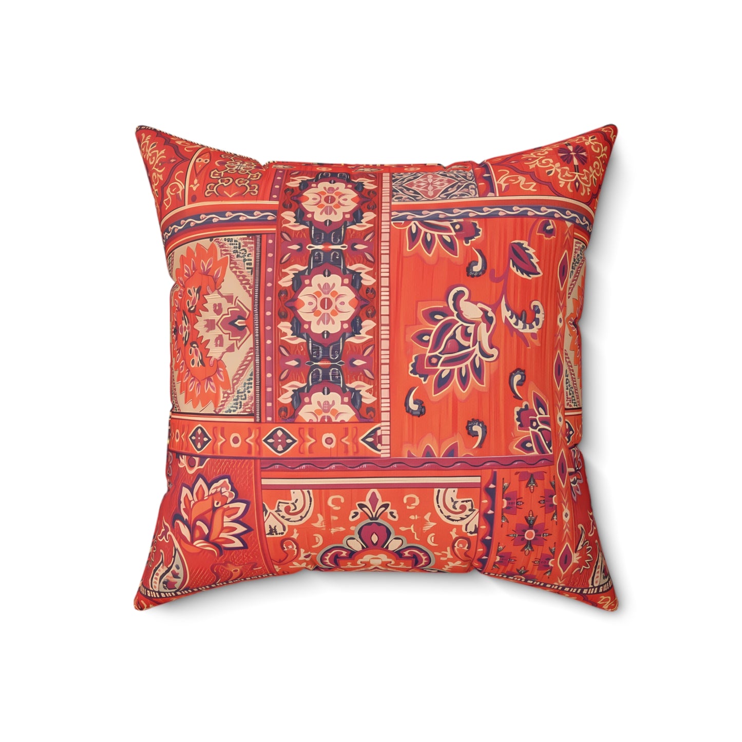 Bohemian Persian-Inspired Decorative Pillow