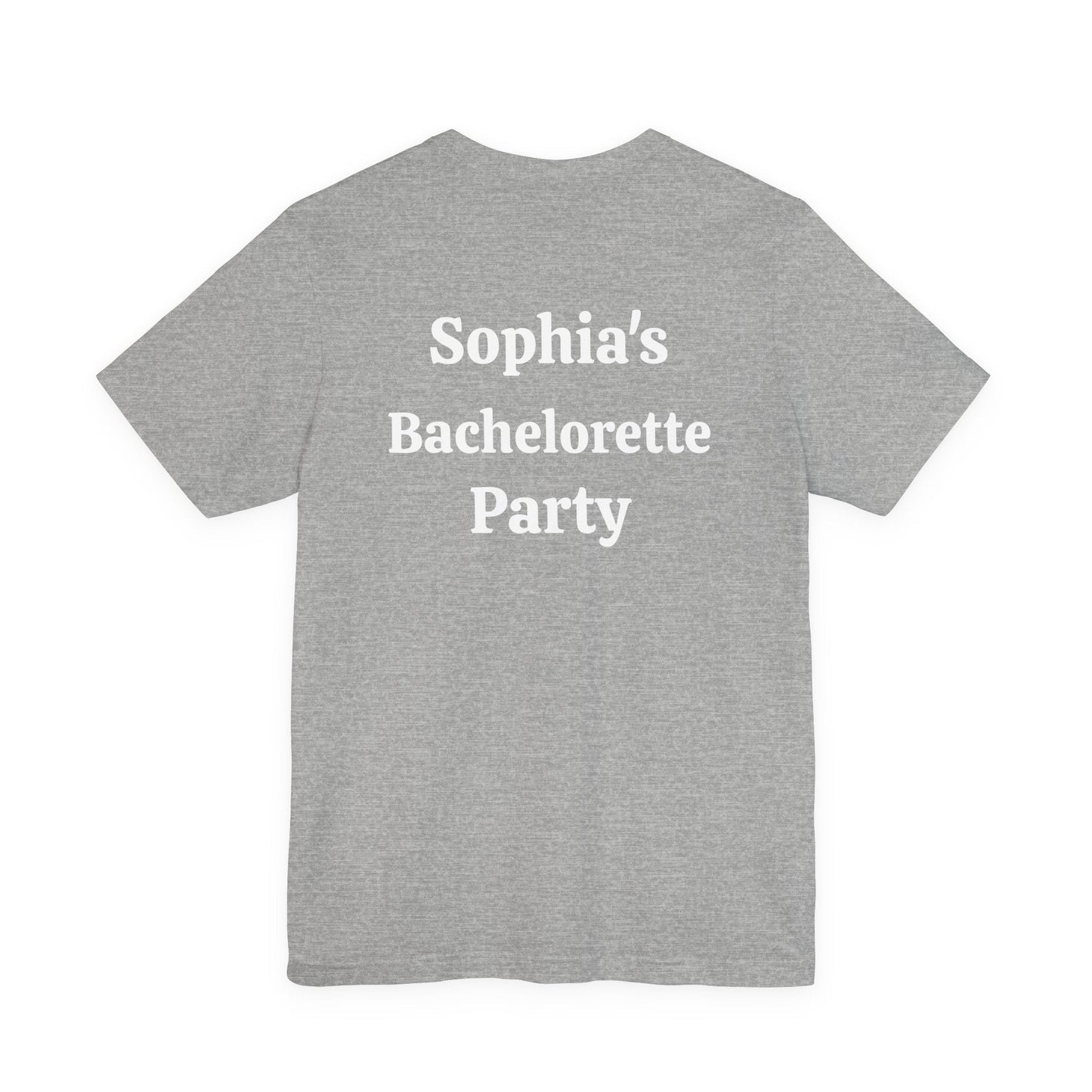 Personalized T-shirt Bachelorette Party