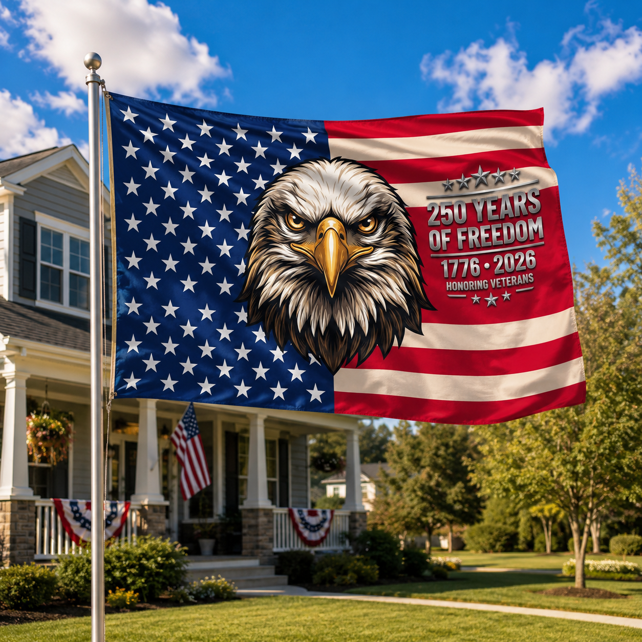 Patriot American Flag | Premium Double-Sided USA Flag