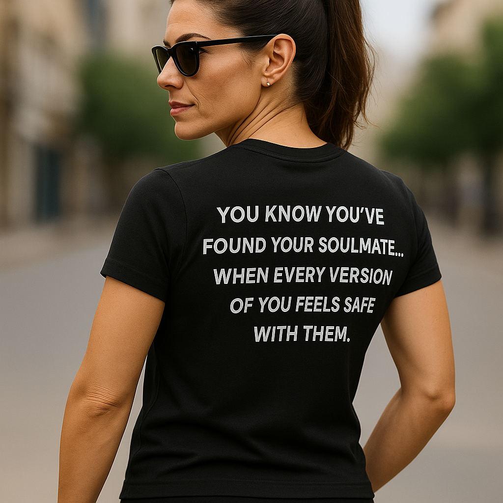 Soulmate Quote Unisex T-Shirt - Garment-Dyed Love Tee