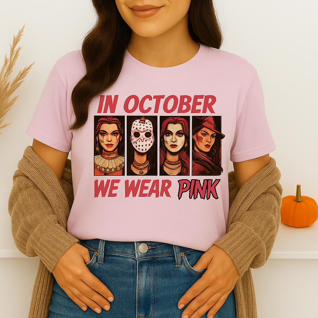 We Wear Pink In October T-Shirt
