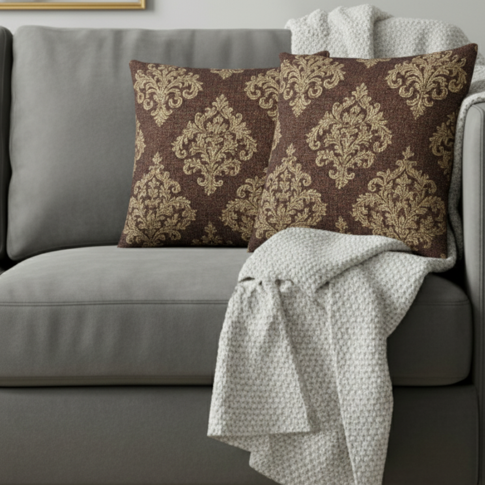 Traditional Woven Pillow - Cozy Decorative Accent for Home