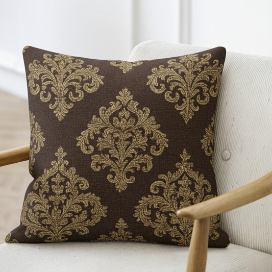 Traditional Woven Pillow - Cozy Decorative Accent for Home