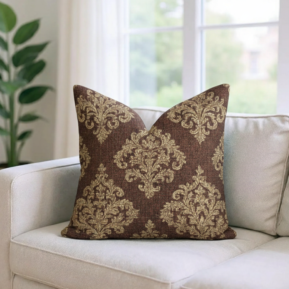 Traditional Woven Pillow - Cozy Decorative Accent for Home