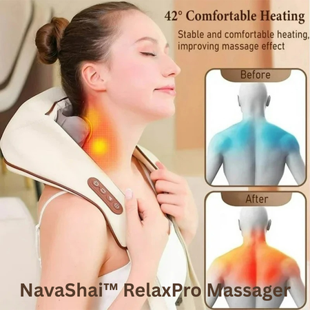NavaShai™ Shiatsu RelaxPro Massager