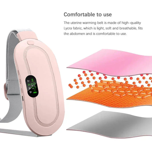 Warm Palace Belt – Heated Abdominal Massager for Cramp Relief