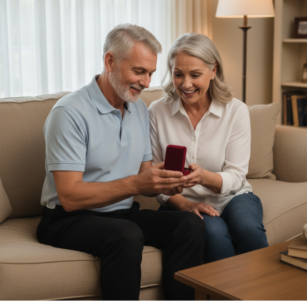 Gift for Wife "Through My Eyes" Love Knot Necklace