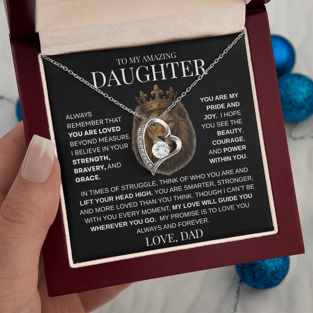 To My Daughter | Forever Love Necklace