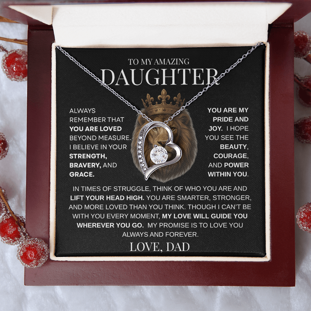 To My Daughter | Forever Love Necklace