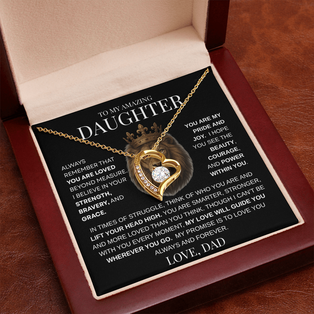 To My Daughter | Forever Love Necklace
