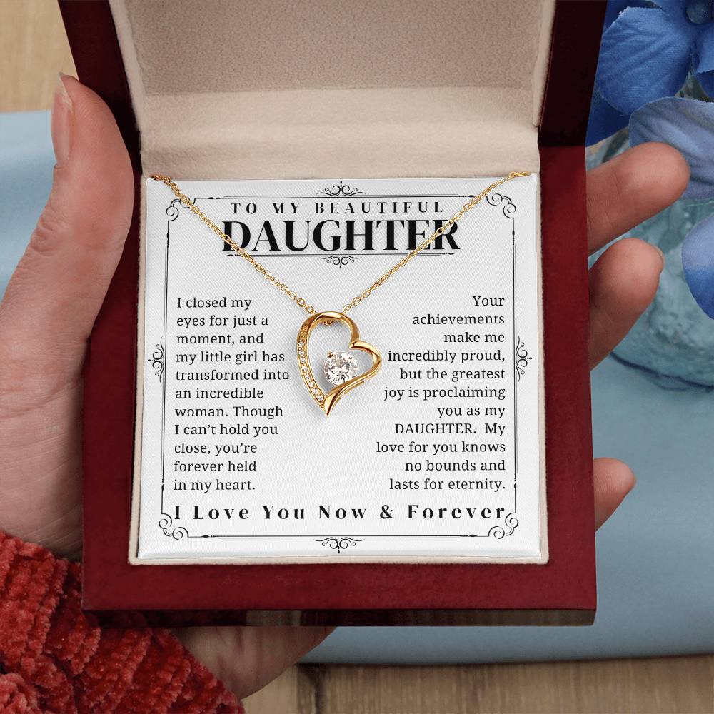 To My Daughter - Daughter Birthday - Graduation Gift - Daughter gift - Mother Daughter Gift - Father Daughter Gift - Daughter Birthday