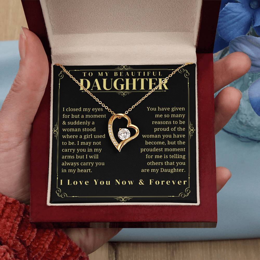To My Daughter - Daughter Birthday - Graduation Gift - Daughter gift - Mother Daughter Gift - Father Daughter Gift - Christmas Gift