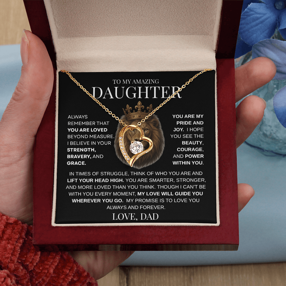 To My Daughter | Forever Love Necklace