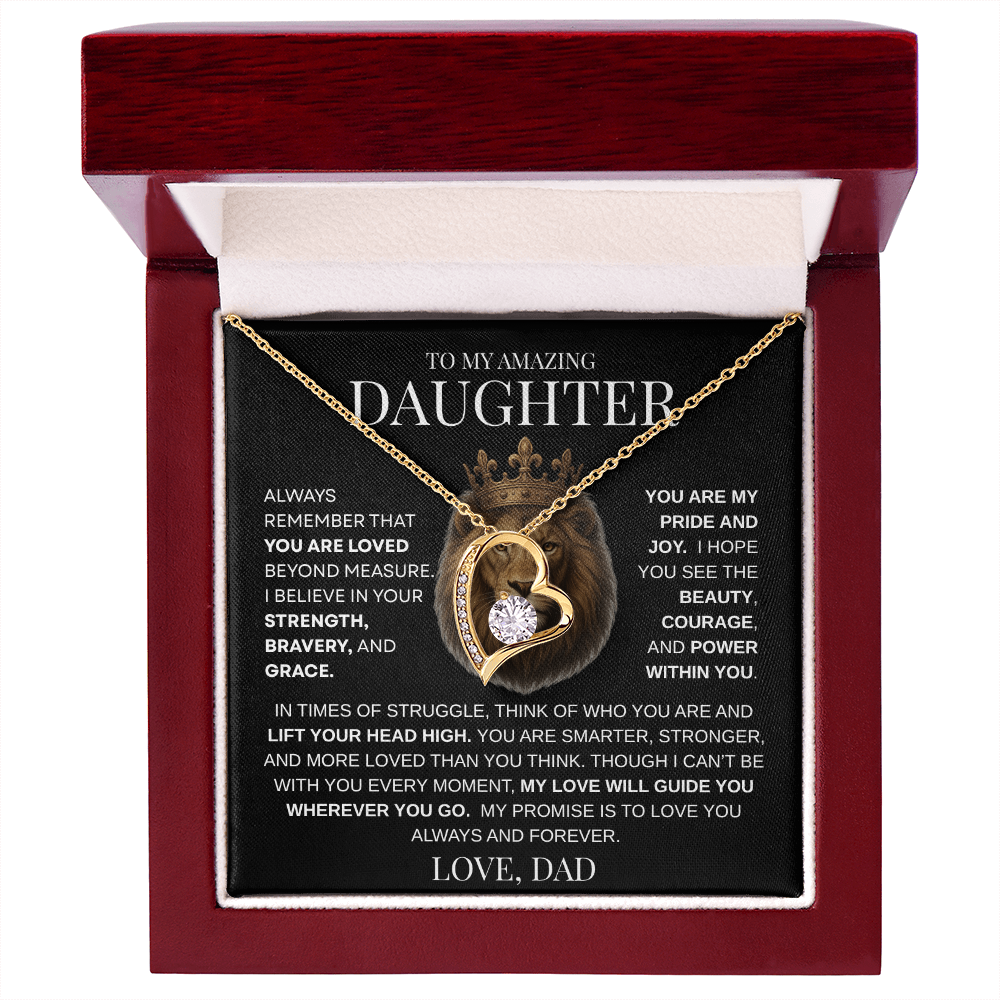 To My Daughter | Forever Love Necklace
