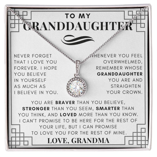 To My Granddaughter Gift, Grandma Gift, Birthday Gift, Personalized Gift, Granddaughter Christmas