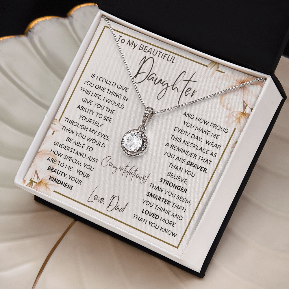 To My Beautiful Daughter | Eternal Hope Necklace