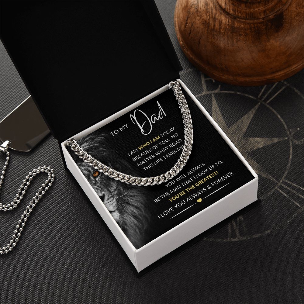 To My Dad | Cuban Link Chain