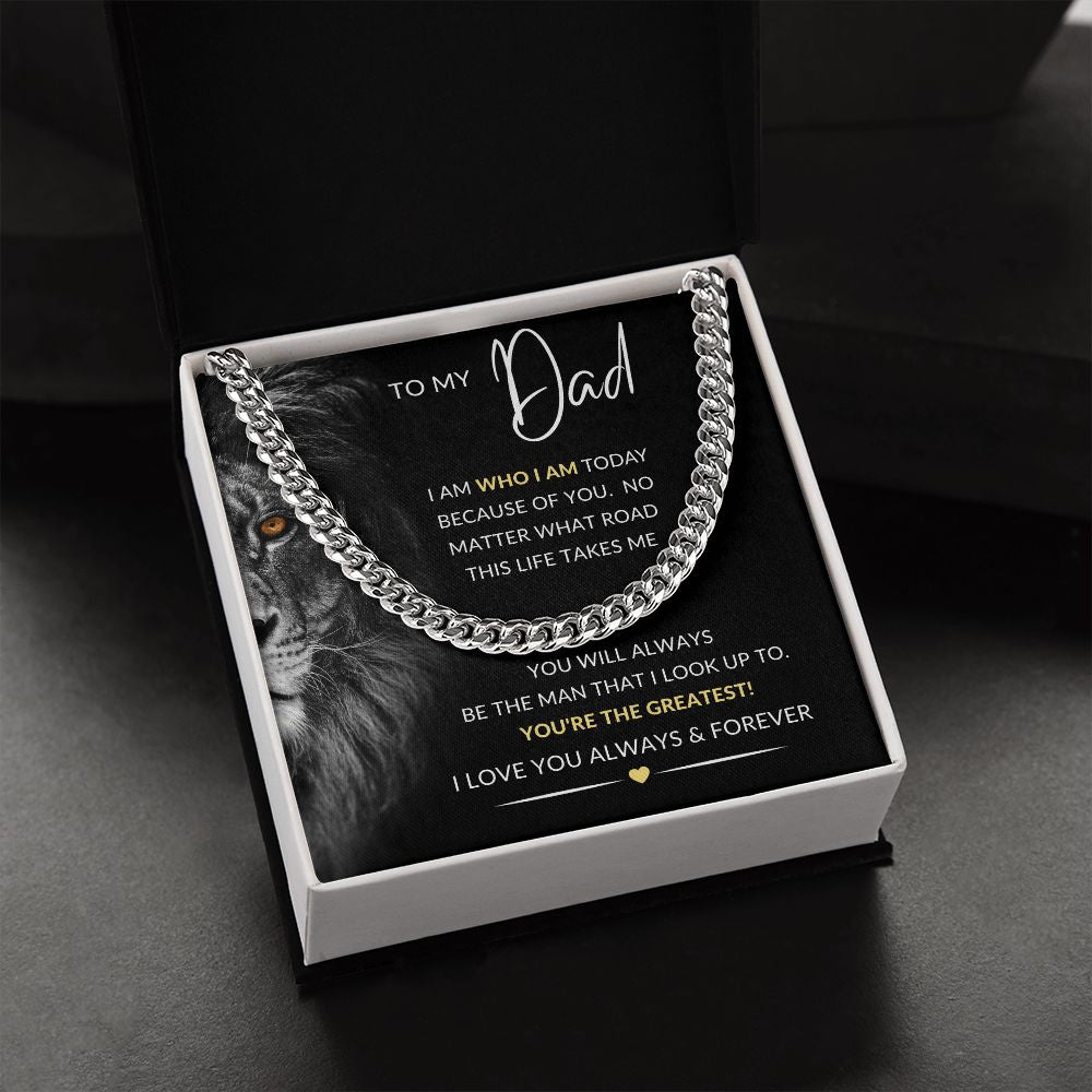 To My Dad | Cuban Link Chain