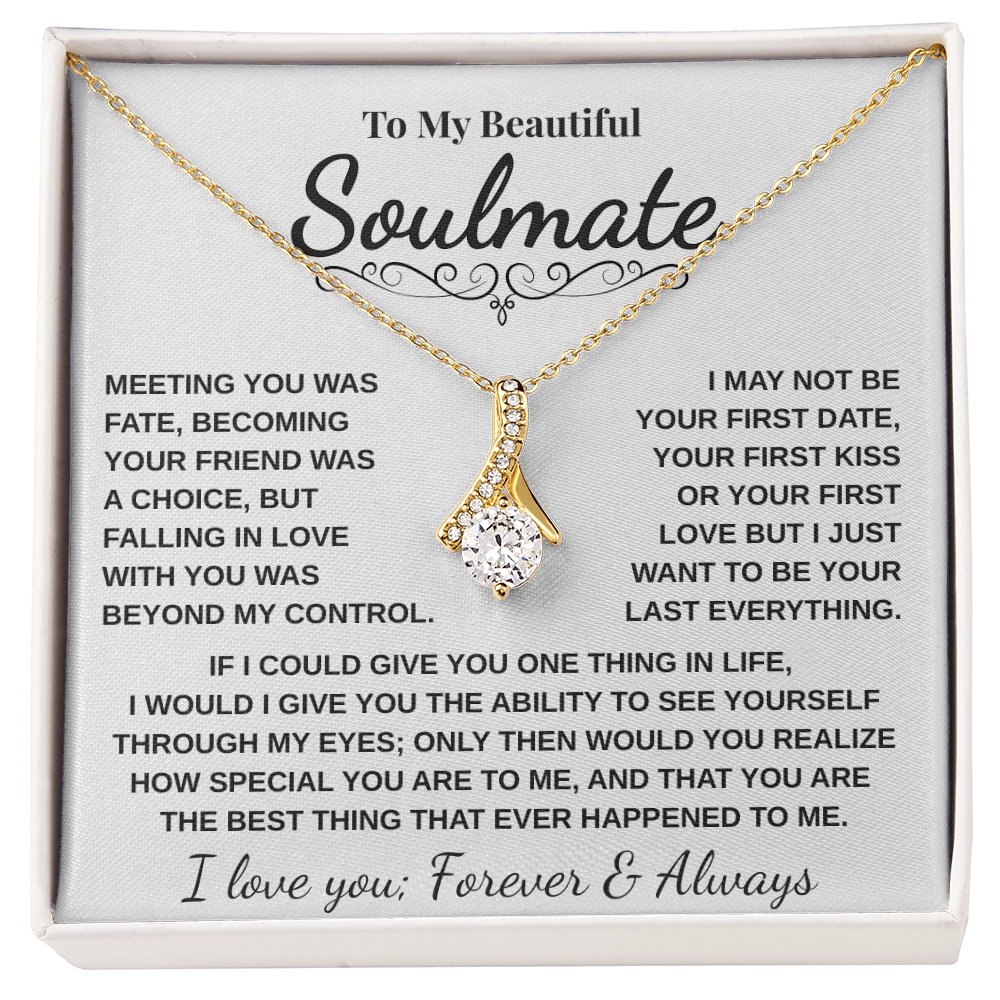 To My Soulmate | Meeting You | Alluring Beauty necklace