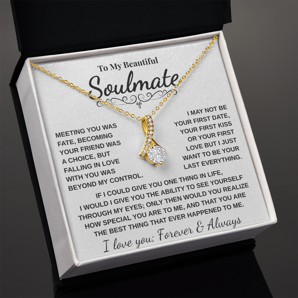To My Soulmate | Meeting You | Alluring Beauty necklace
