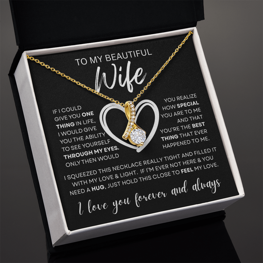 Gift for Wife "Through My Eyes" Alluring Beauty