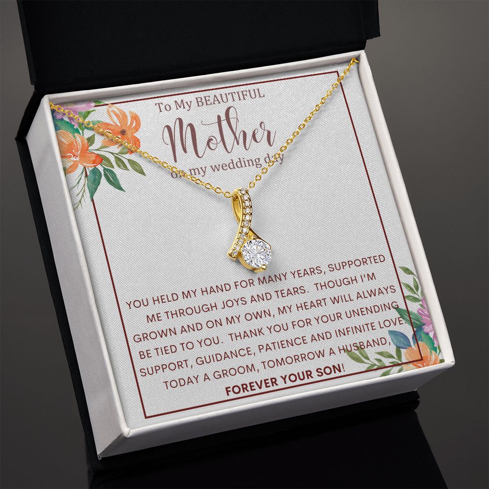 To My Beautiful Mother from Son | Alluring Beauty necklace